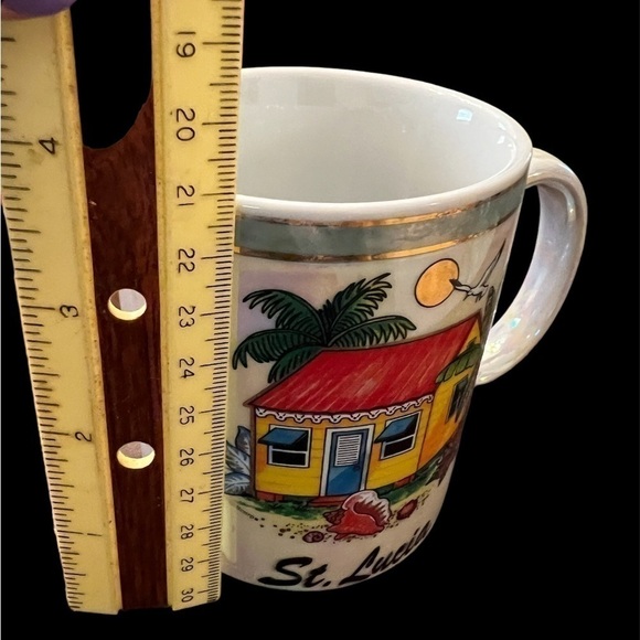 ST. Lucia souvenir mug, 3 x 4”, charming. - Picture 5 of 7